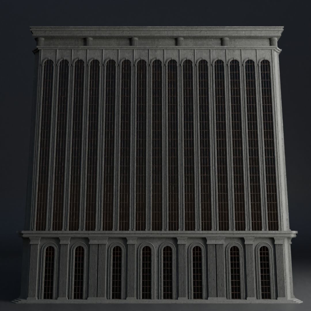 CLASSIC OLD EUROPEAN BUILDING PACK 3D Model Collection_66