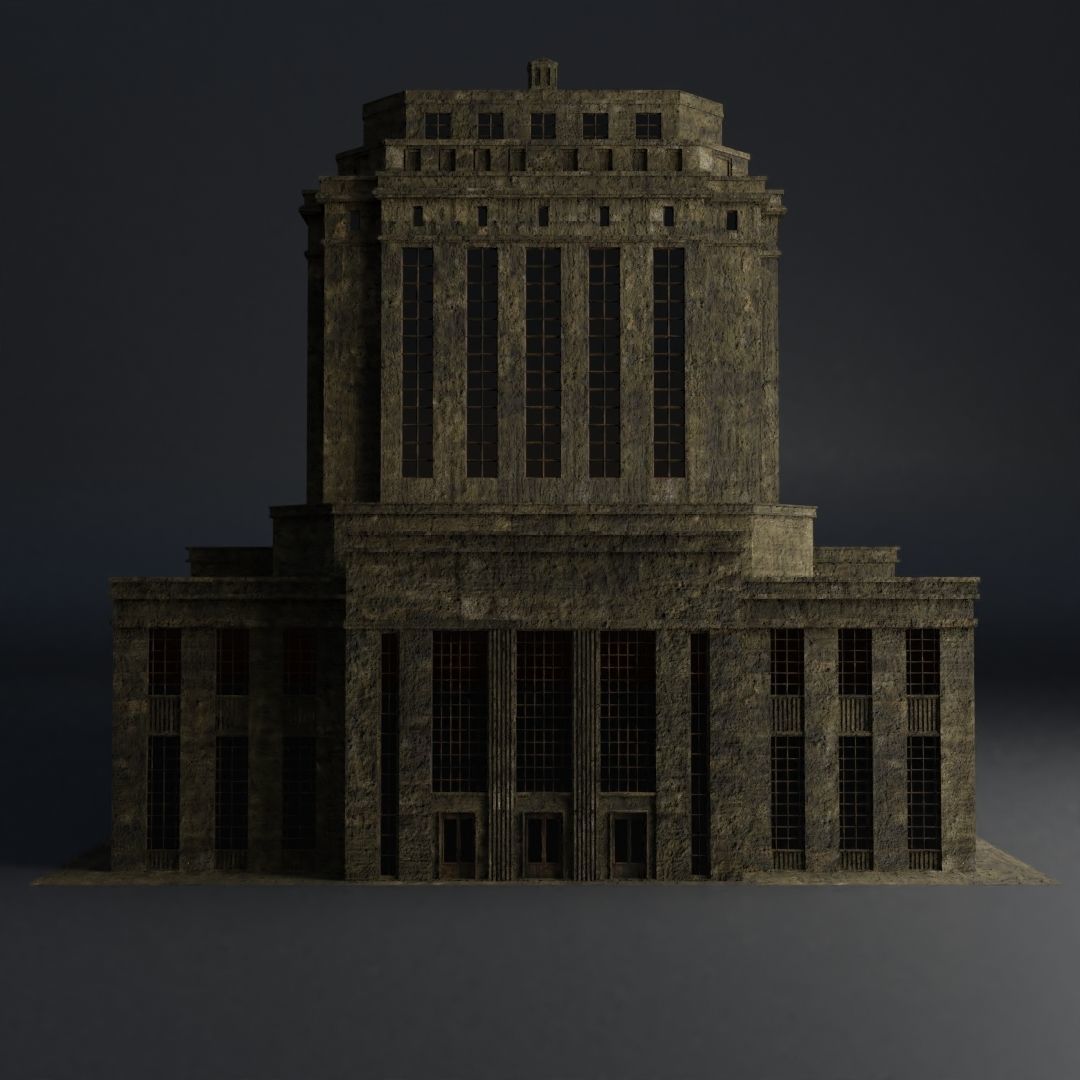 CLASSIC OLD EUROPEAN BUILDING PACK 3D Model Collection_88