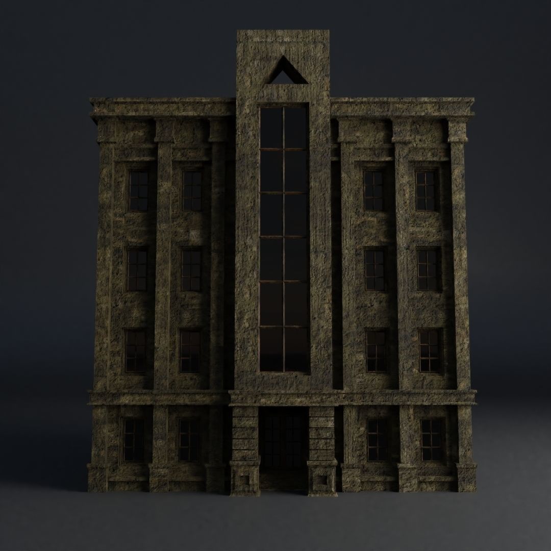 CLASSIC OLD EUROPEAN BUILDING PACK 3D Model Collection_50