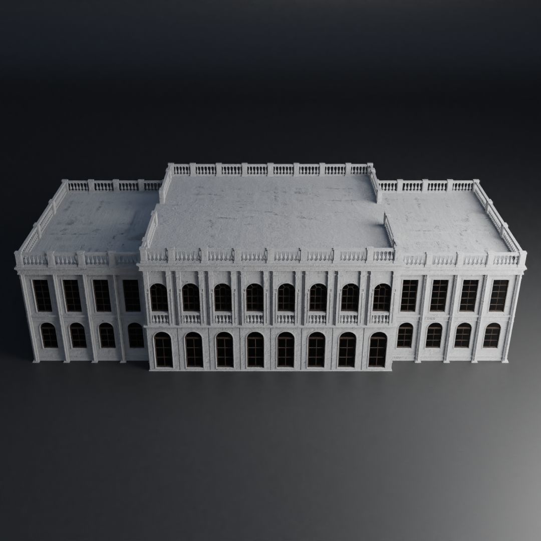 CLASSIC OLD EUROPEAN BUILDING PACK 3D Model Collection_37