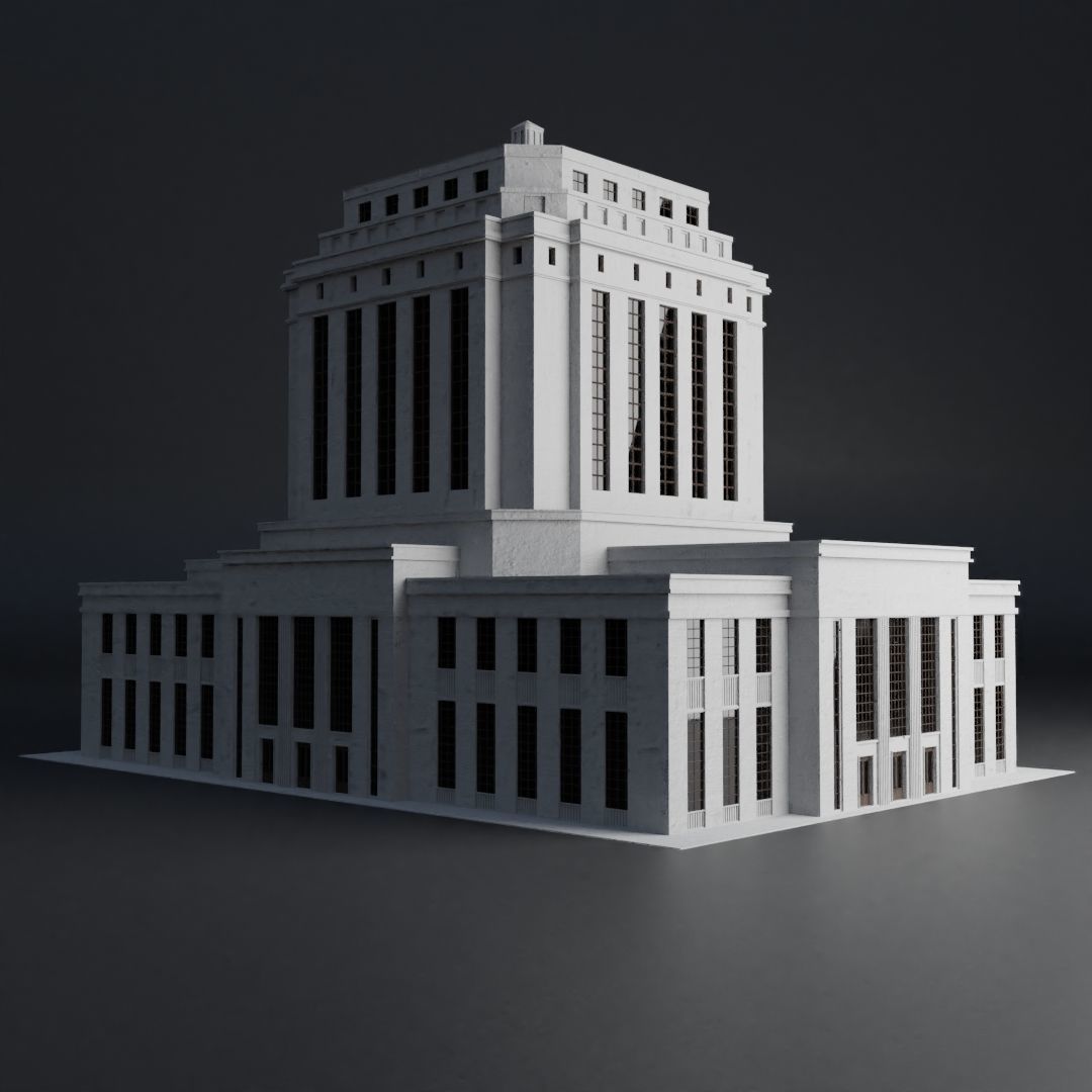 CLASSIC OLD EUROPEAN BUILDING PACK 3D Model Collection_82