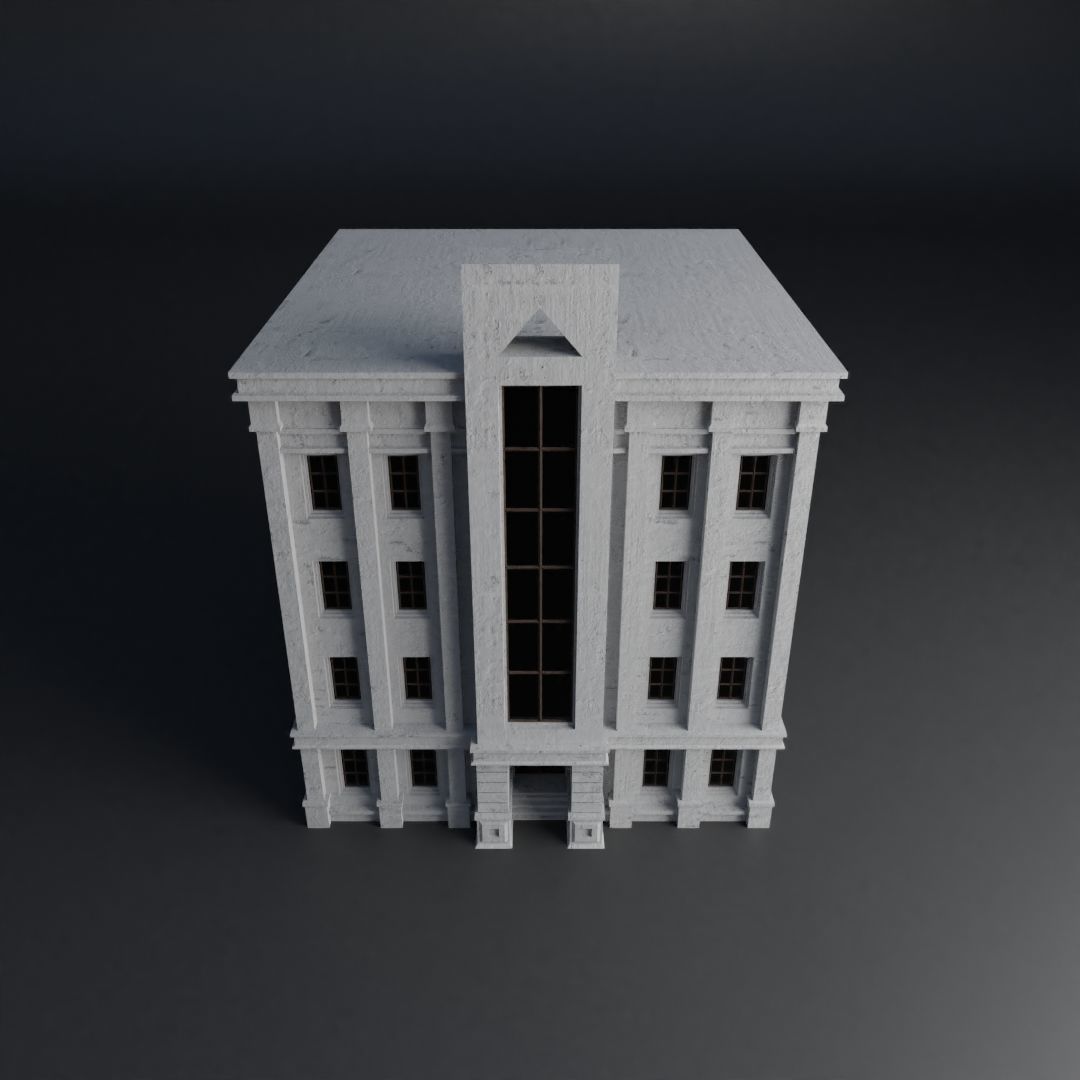 CLASSIC OLD EUROPEAN BUILDING PACK 3D Model Collection_42