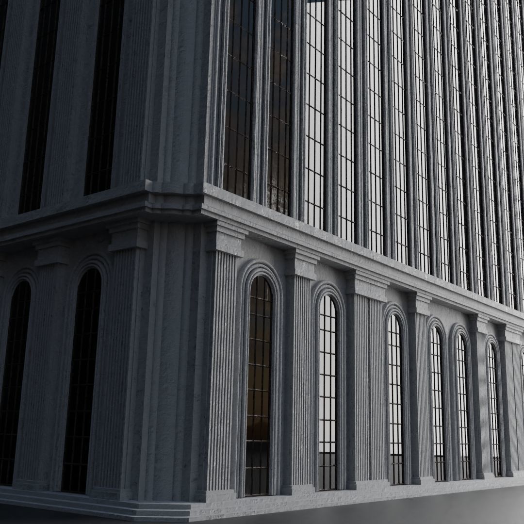 CLASSIC OLD EUROPEAN BUILDING PACK 3D Model Collection_67