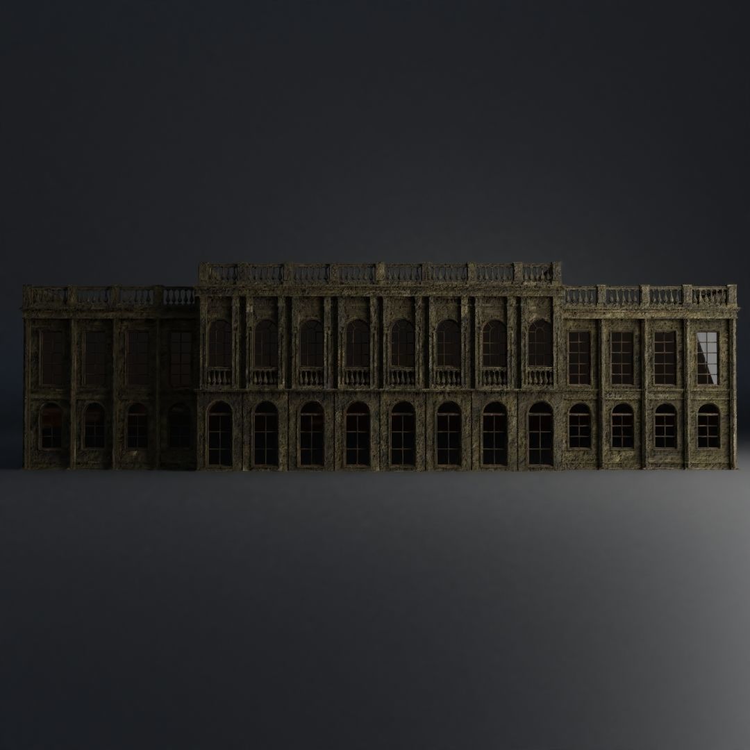 CLASSIC OLD EUROPEAN BUILDING PACK 3D Model Collection_35