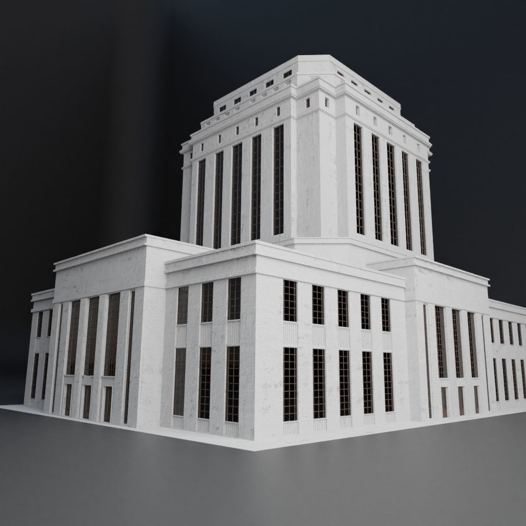 CLASSIC OLD EUROPEAN BUILDING PACK 3D Model Collection_86