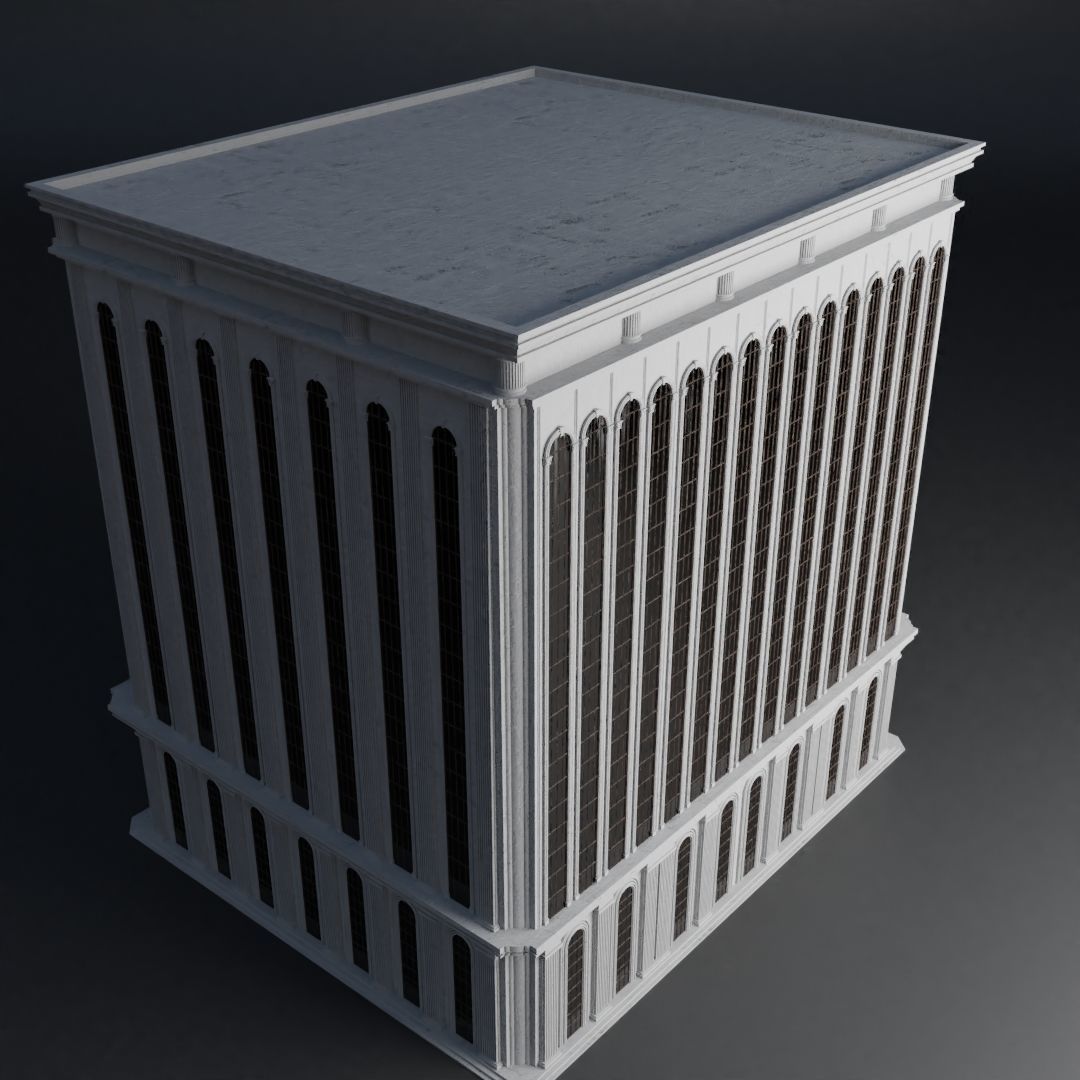 CLASSIC OLD EUROPEAN BUILDING PACK 3D Model Collection_63