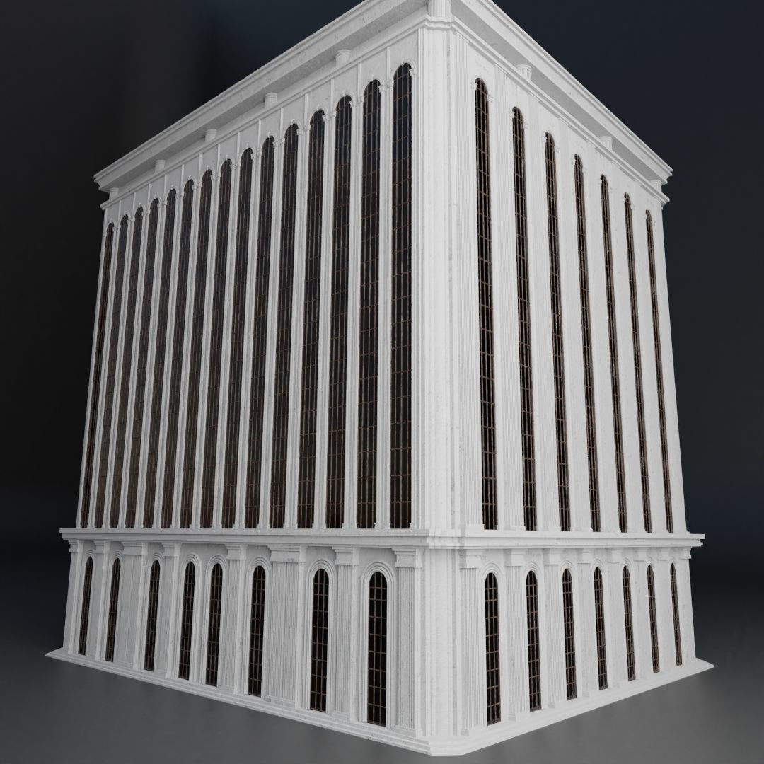 CLASSIC OLD EUROPEAN BUILDING PACK 3D Model Collection_68