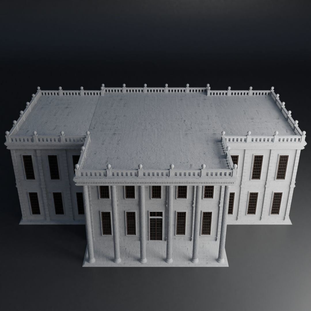 CLASSIC OLD EUROPEAN BUILDING PACK 3D Model Collection_79