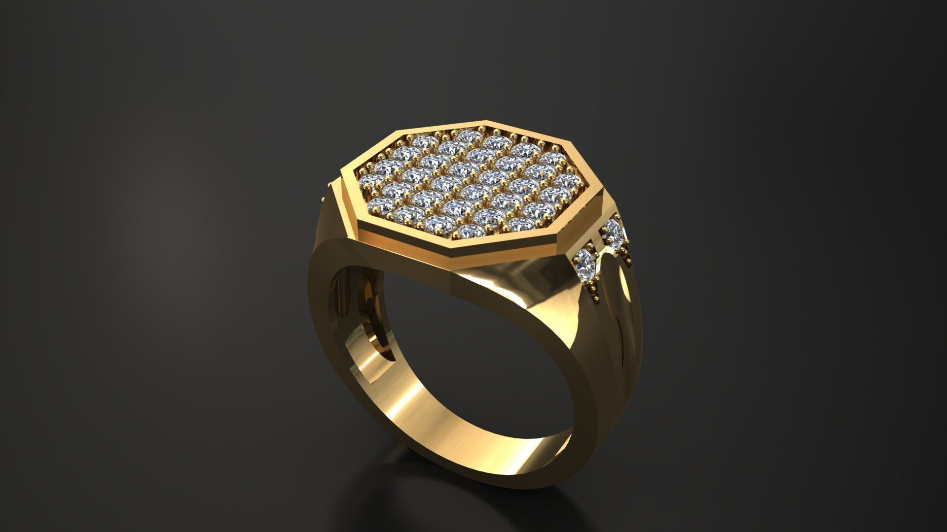 The Rings Men 3D print model_2