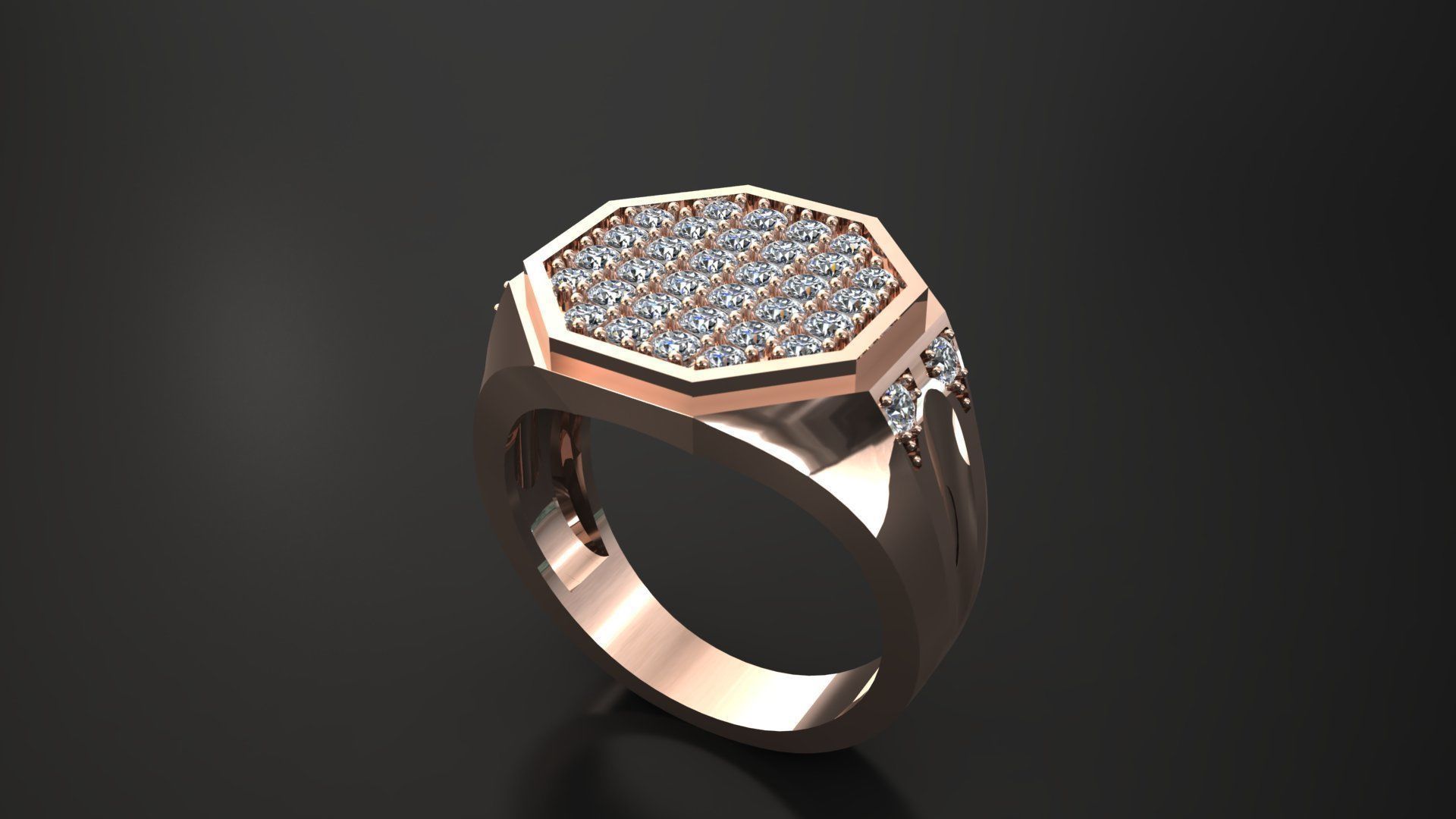 The Rings Men 3D print model_3