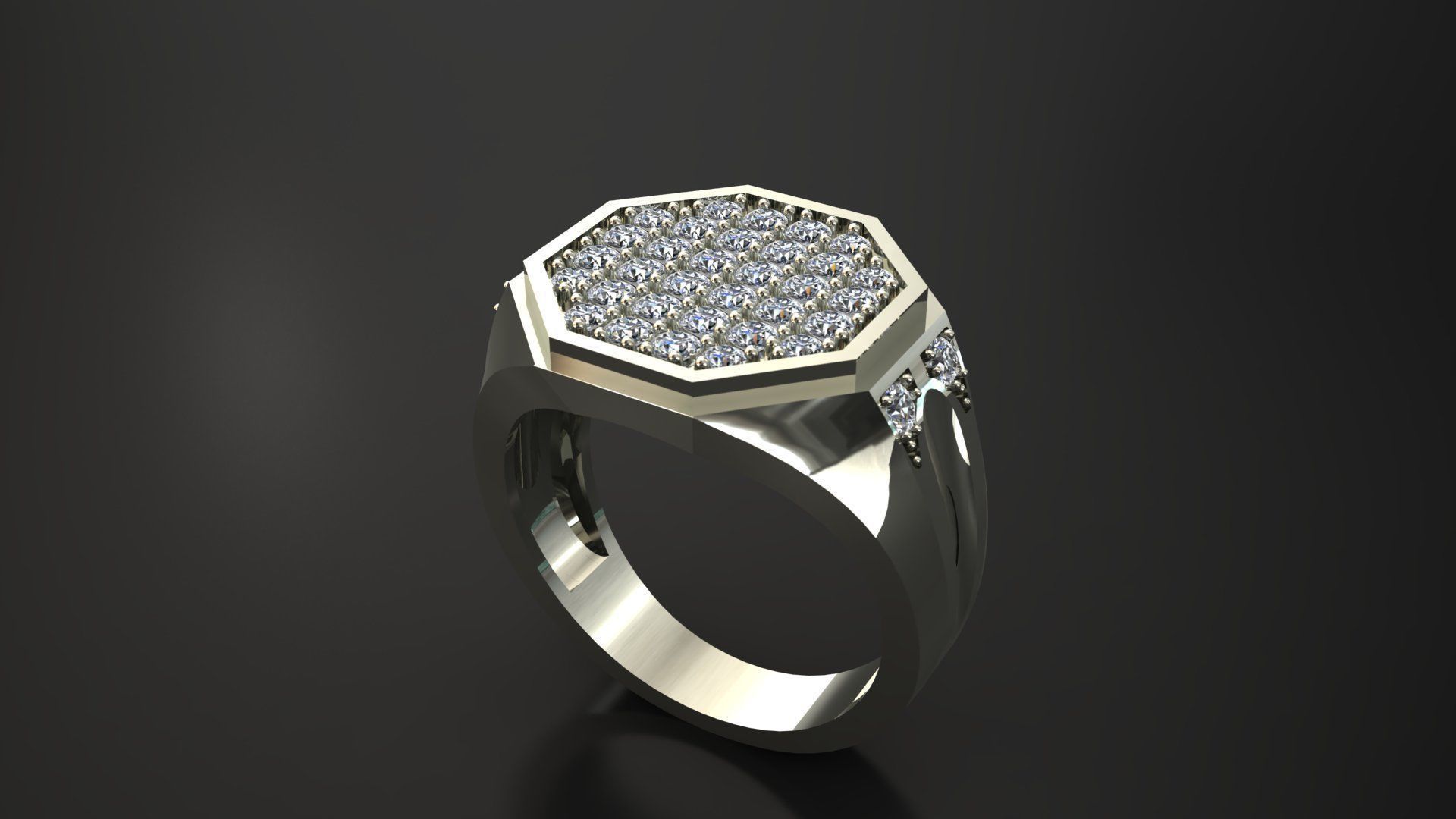 The Rings Men 3D print model_1