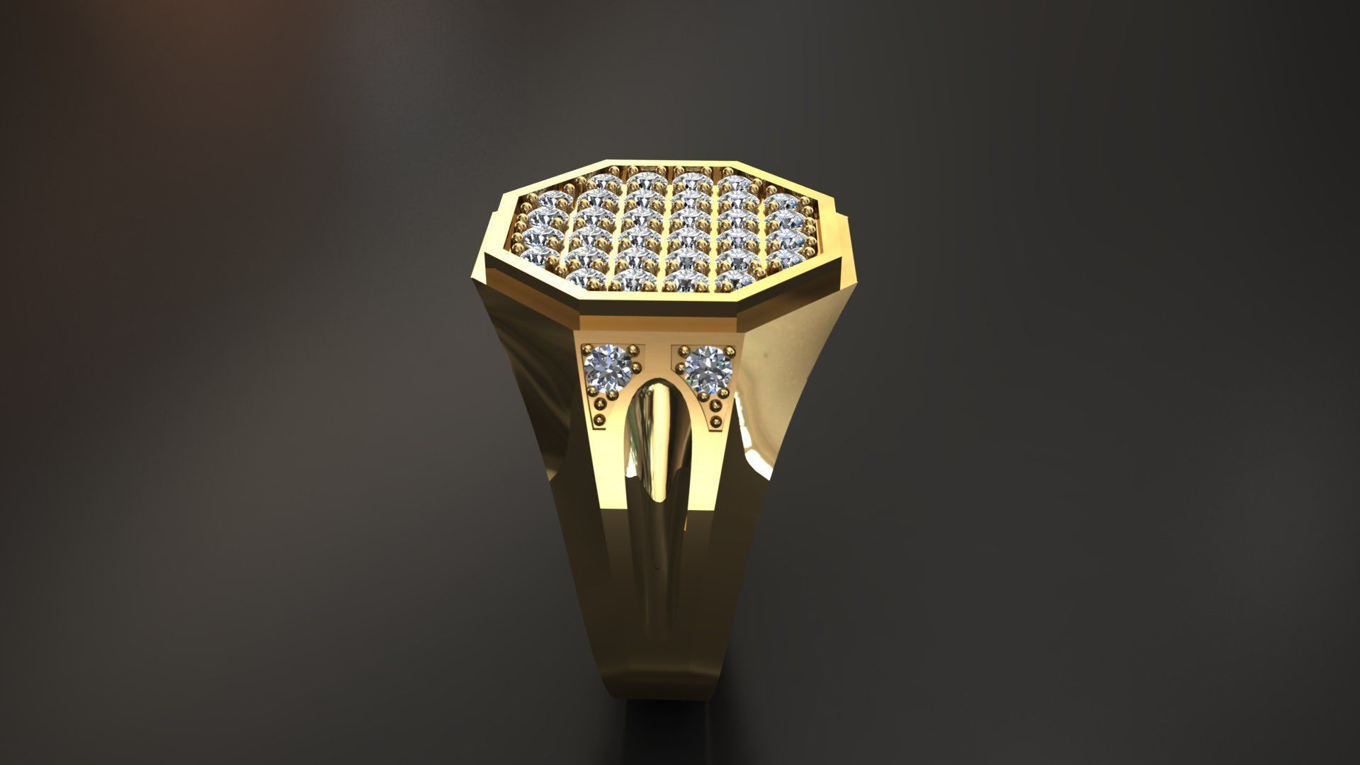 The Rings Men 3D print model_6