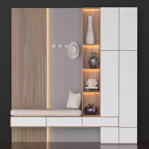 Hall furniture 003 3D model