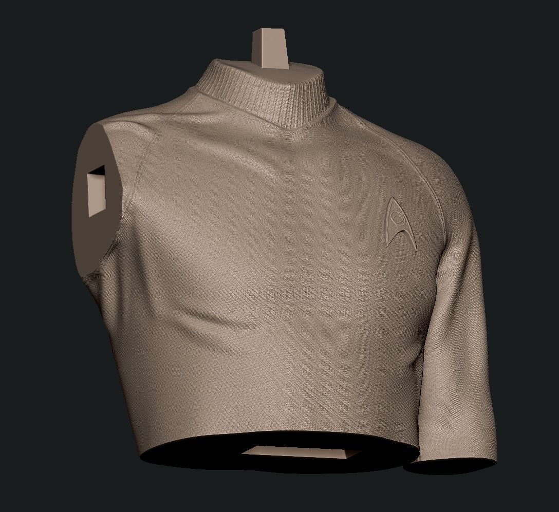 Spock Leonard Nimoy Bust 3D print model_10