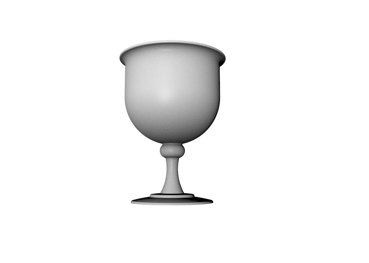 Pythagorean cup 3D model 3D print model_1