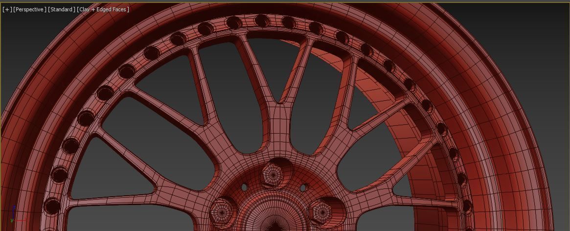 Work VS-XX Wheel 3D model_3