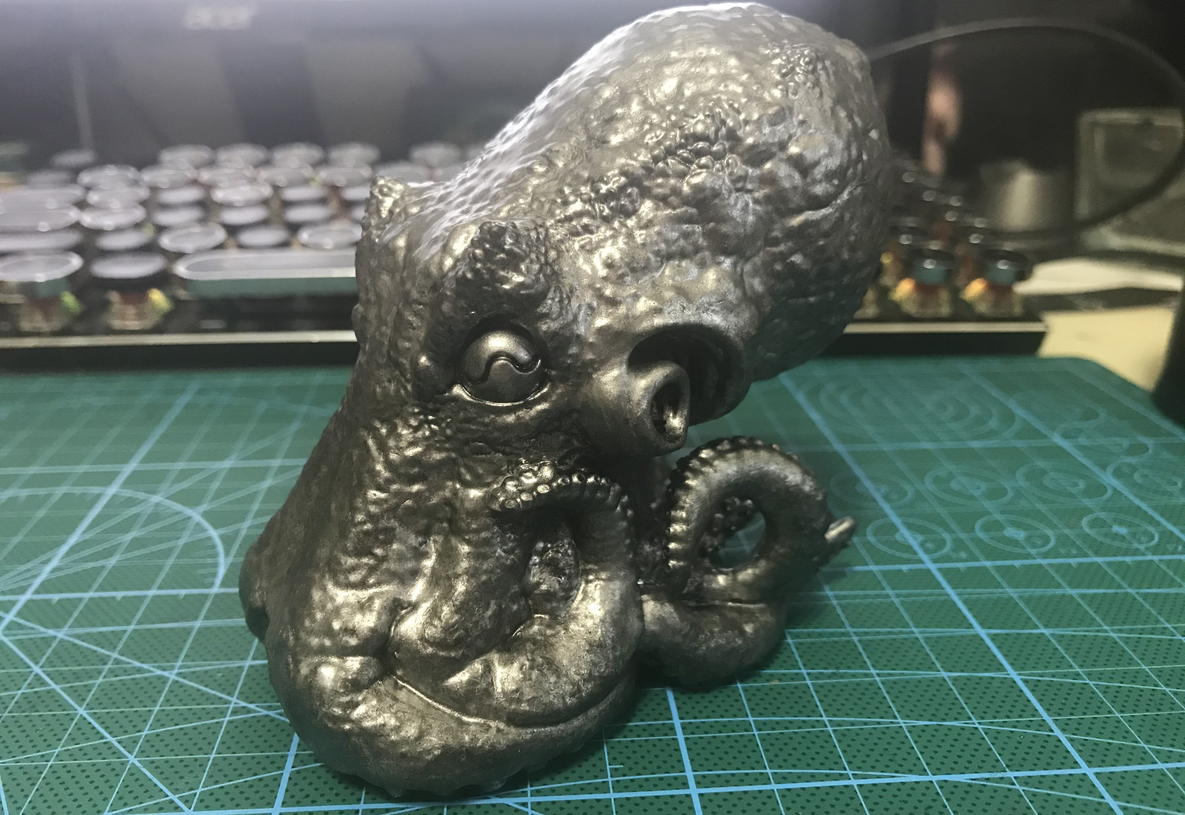 Octopus 3d Print glowing 3D print model_1