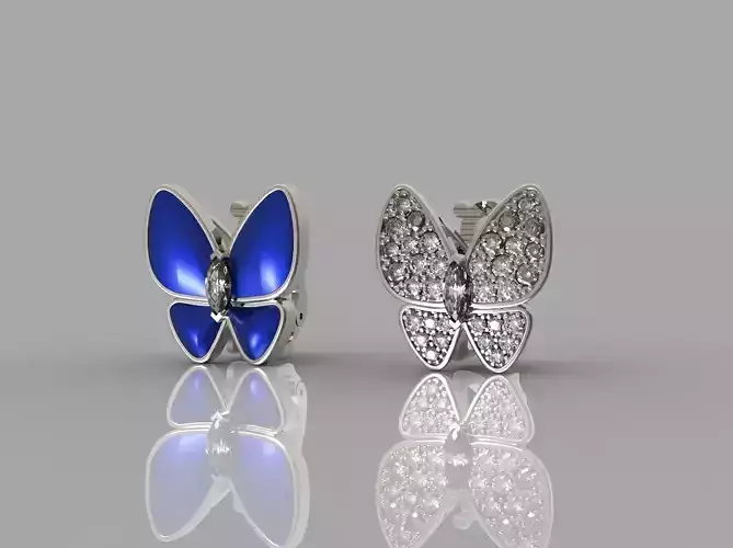  earring  butterfly N - 213