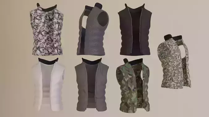 Jacket 3D models