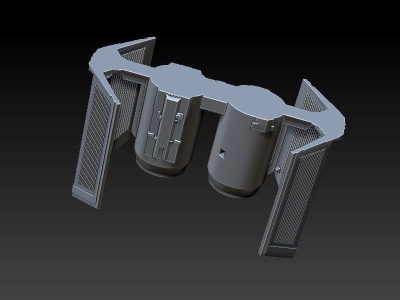 Star Wars Tie Bomber Pin Up Girl 3D print model_22