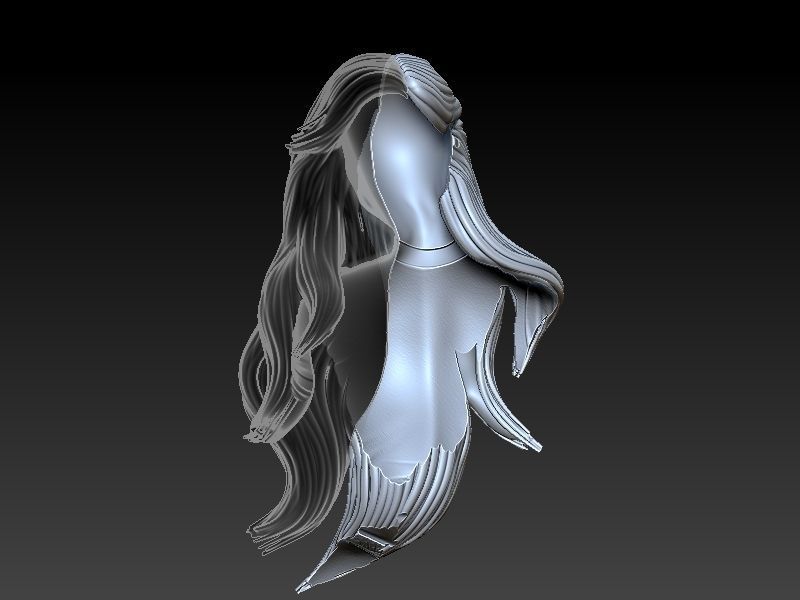 Star Wars Tie Bomber Pin Up Girl 3D print model_17