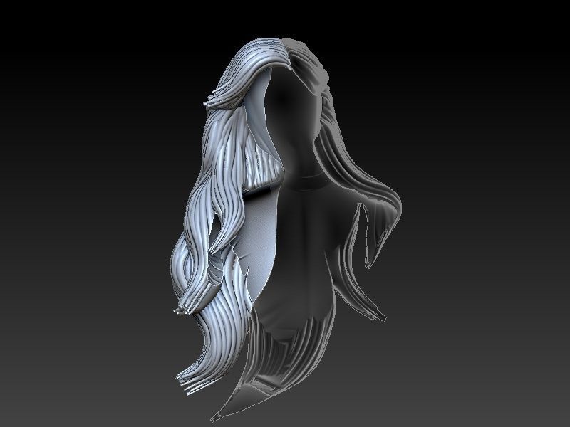 Star Wars Tie Bomber Pin Up Girl 3D print model_18