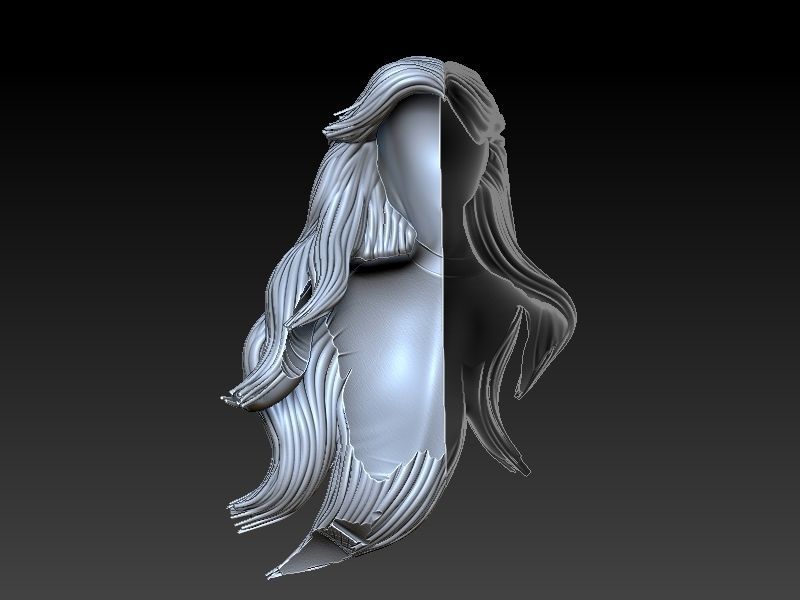 Star Wars Tie Bomber Pin Up Girl 3D print model_16