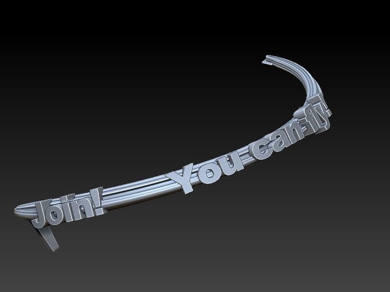 Star Wars Tie Bomber Pin Up Girl 3D print model_25