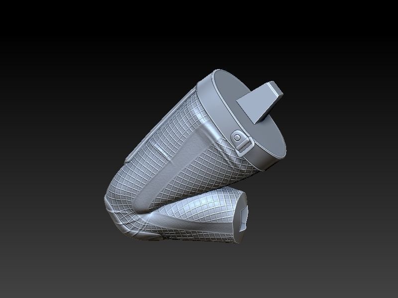 Star Wars Tie Bomber Pin Up Girl 3D print model_9