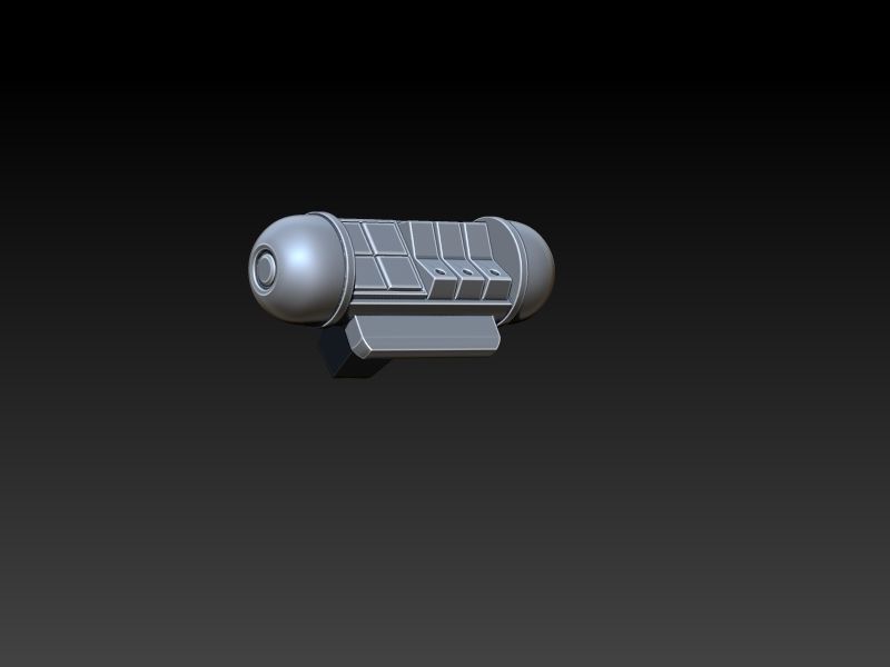 Star Wars Tie Bomber Pin Up Girl 3D print model_14