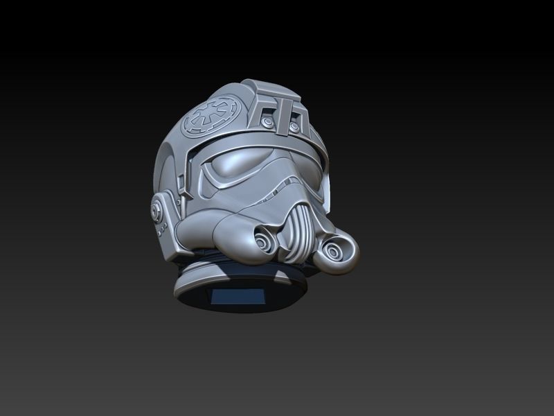 Star Wars Tie Bomber Pin Up Girl 3D print model_19