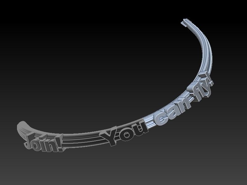 Star Wars Tie Bomber Pin Up Girl 3D print model_21