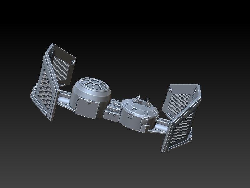 Star Wars Tie Bomber Pin Up Girl 3D print model_23