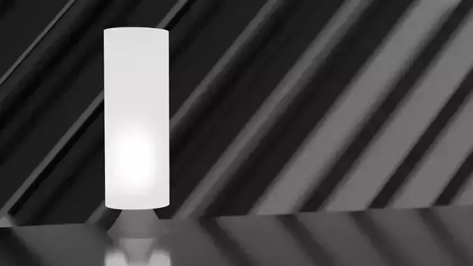 Photorealistic Table Lamp