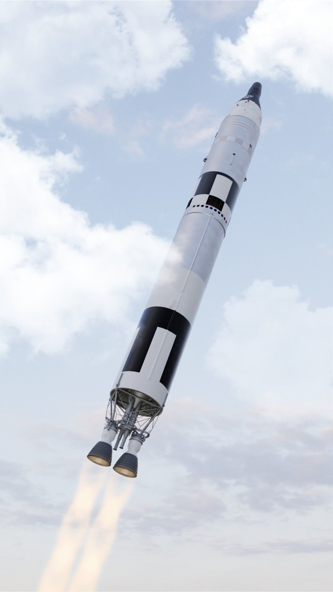Titan II Gemini Rocket 3D model_20
