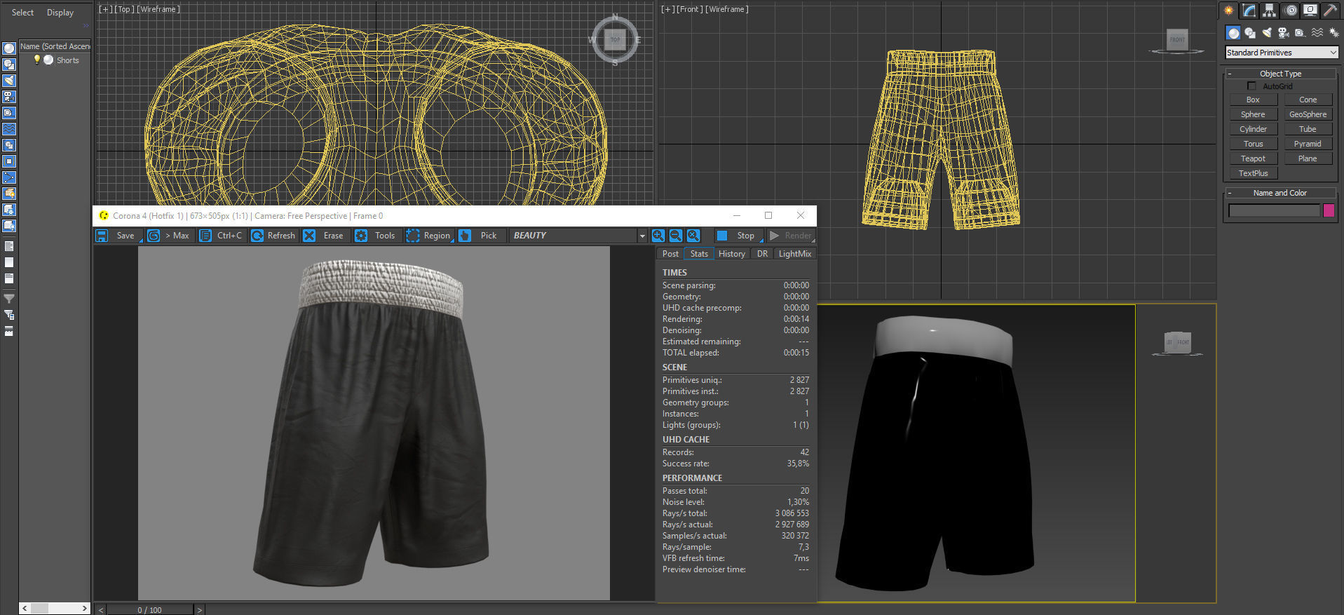 Boxing shorts pack 3D Model Collection_31