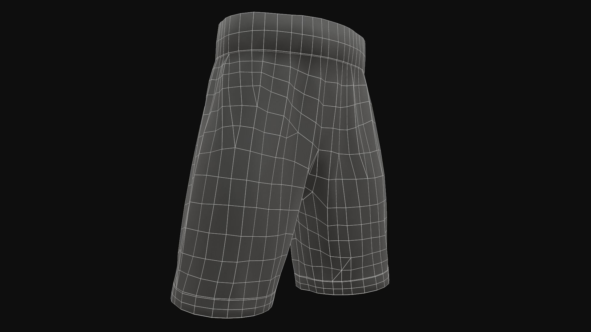 Boxing shorts pack 3D Model Collection_22