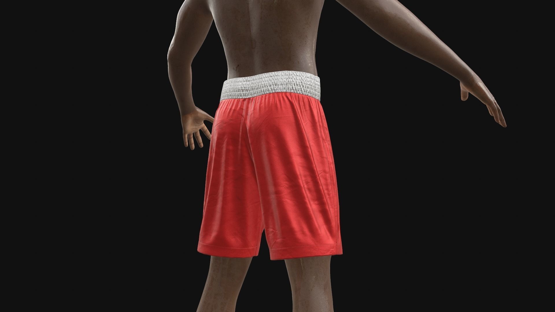 Boxing shorts pack 3D Model Collection_15