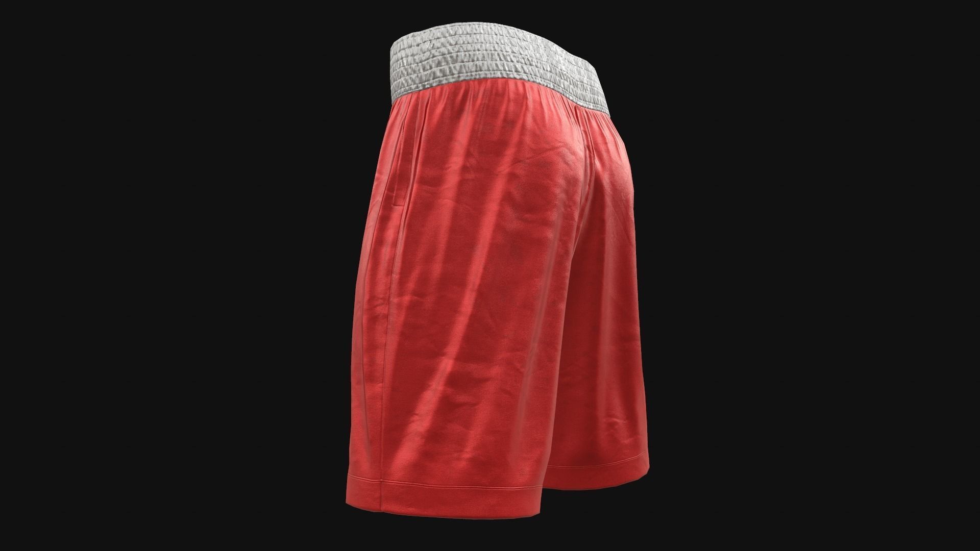 Boxing shorts pack 3D Model Collection_9