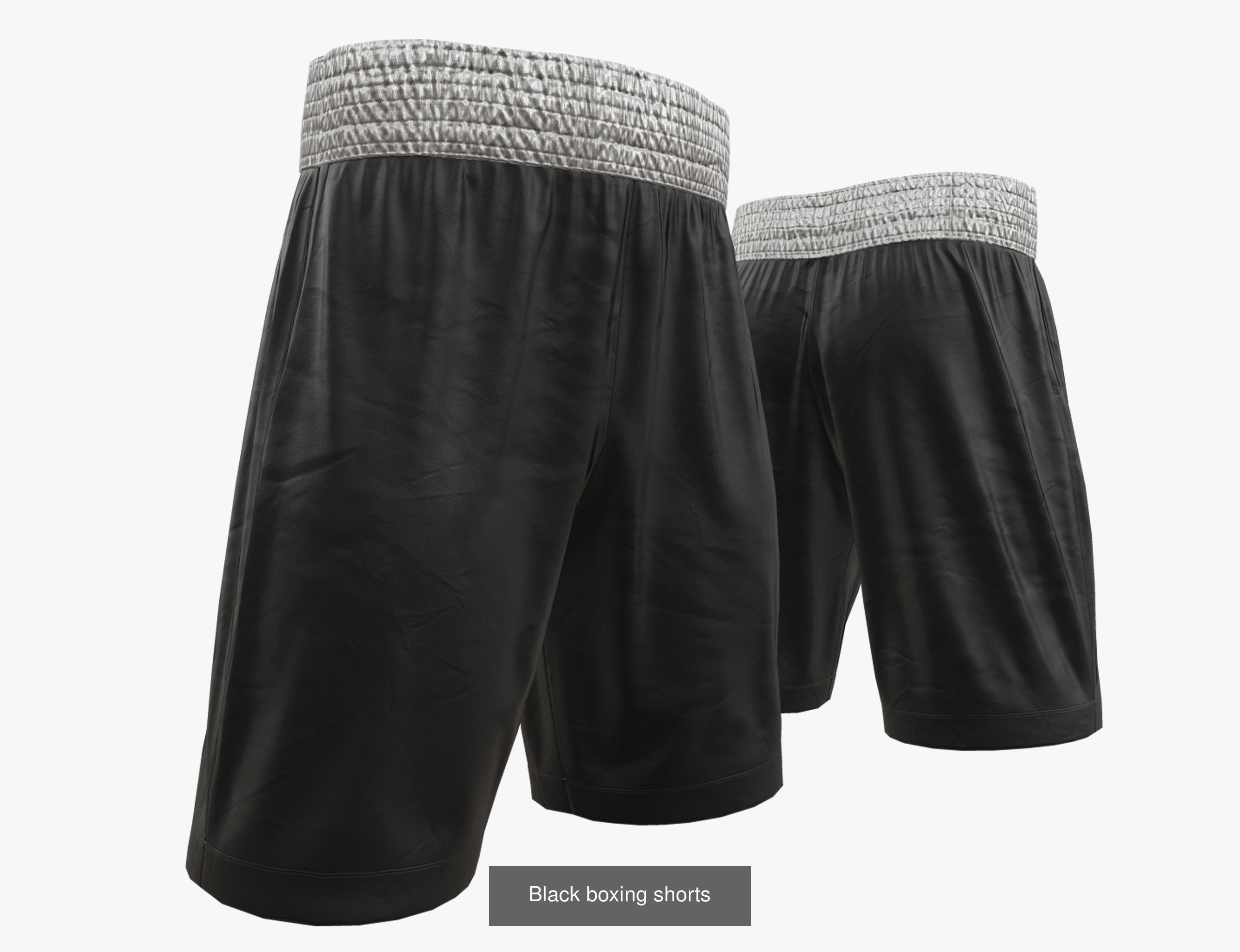 Boxing shorts pack 3D Model Collection_1