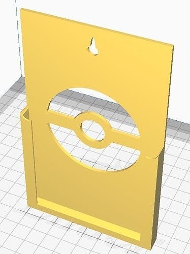 5 x PSA Pokemon Card Wall Mounts 3D print model
