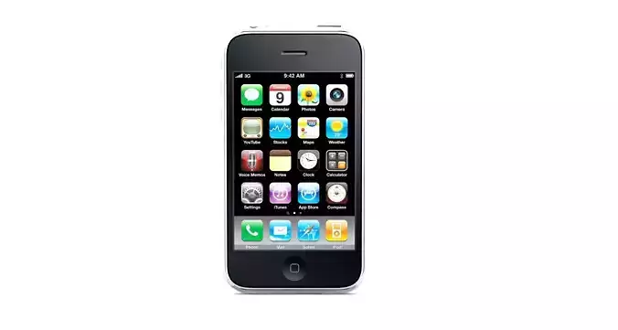 Apple iPhone 3GS 3D model