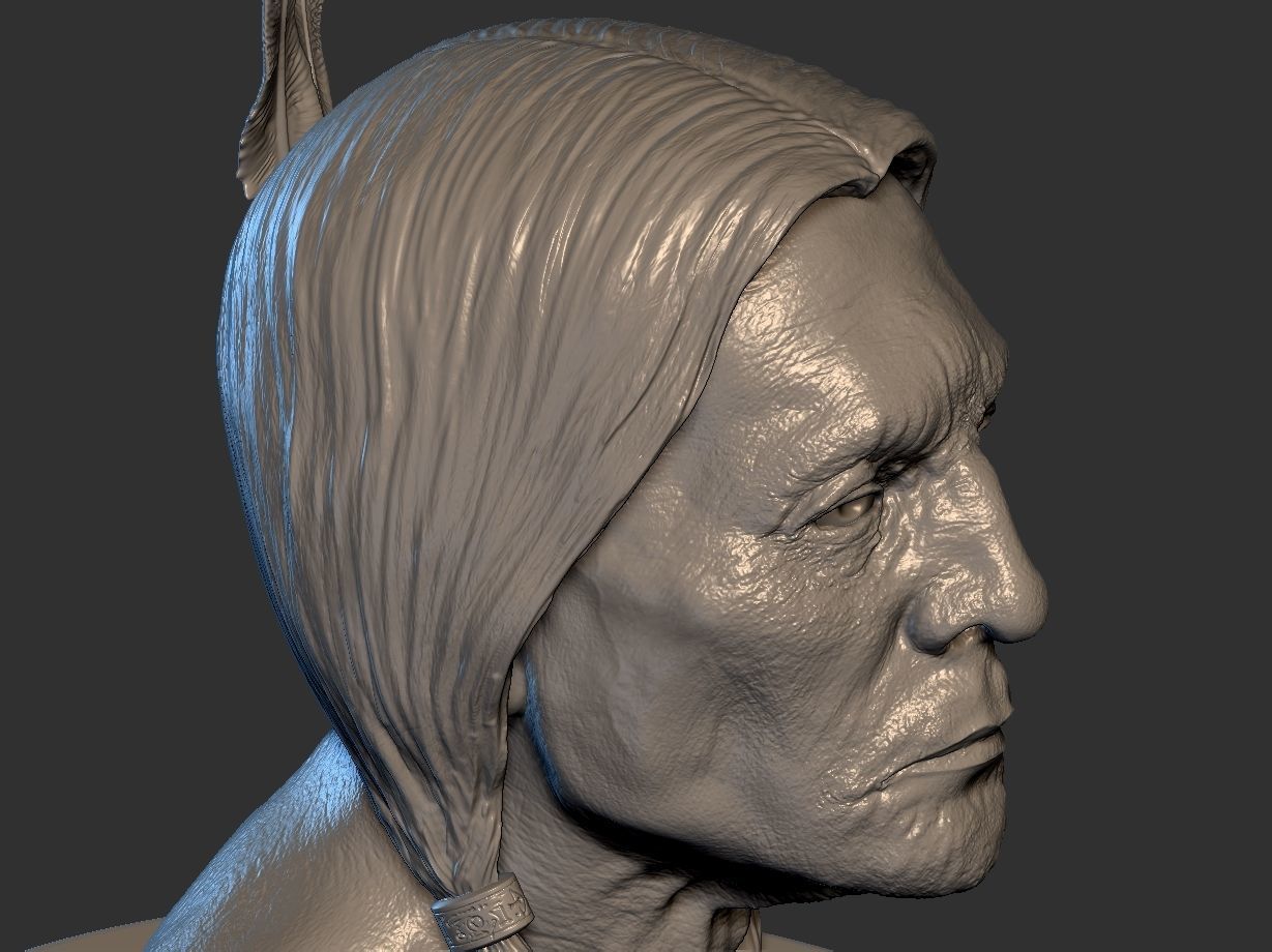 American Native 3D print model_12