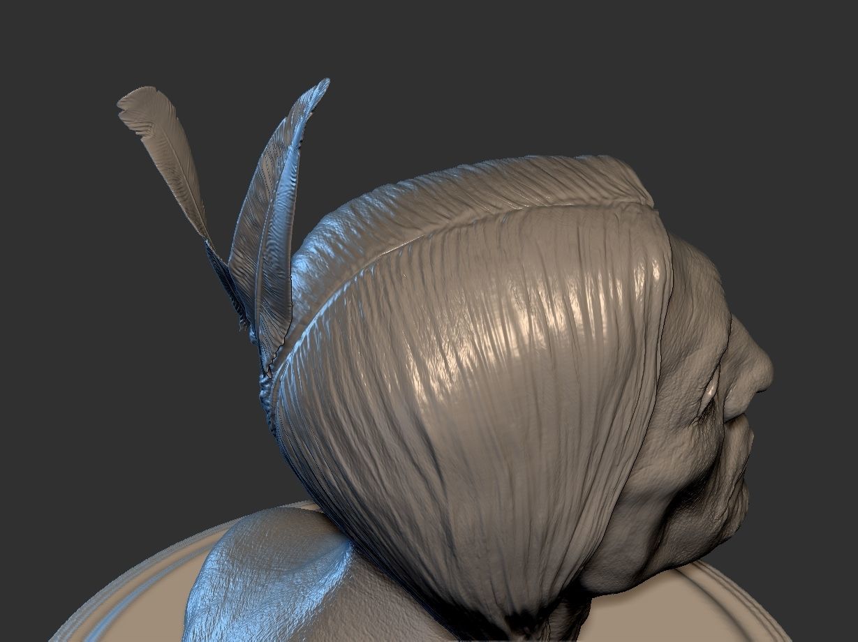 American Native 3D print model_13