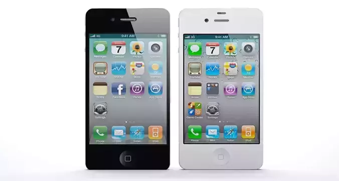 iPhone 4 Black and White