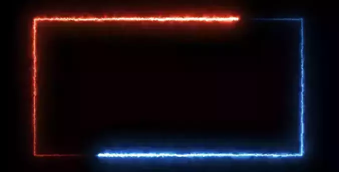 Layout para stream animado - fire 