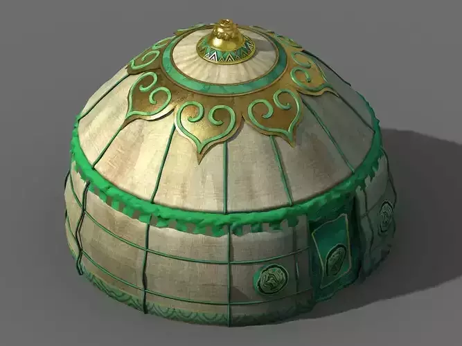 Mongolia-Military-Green Tent 13