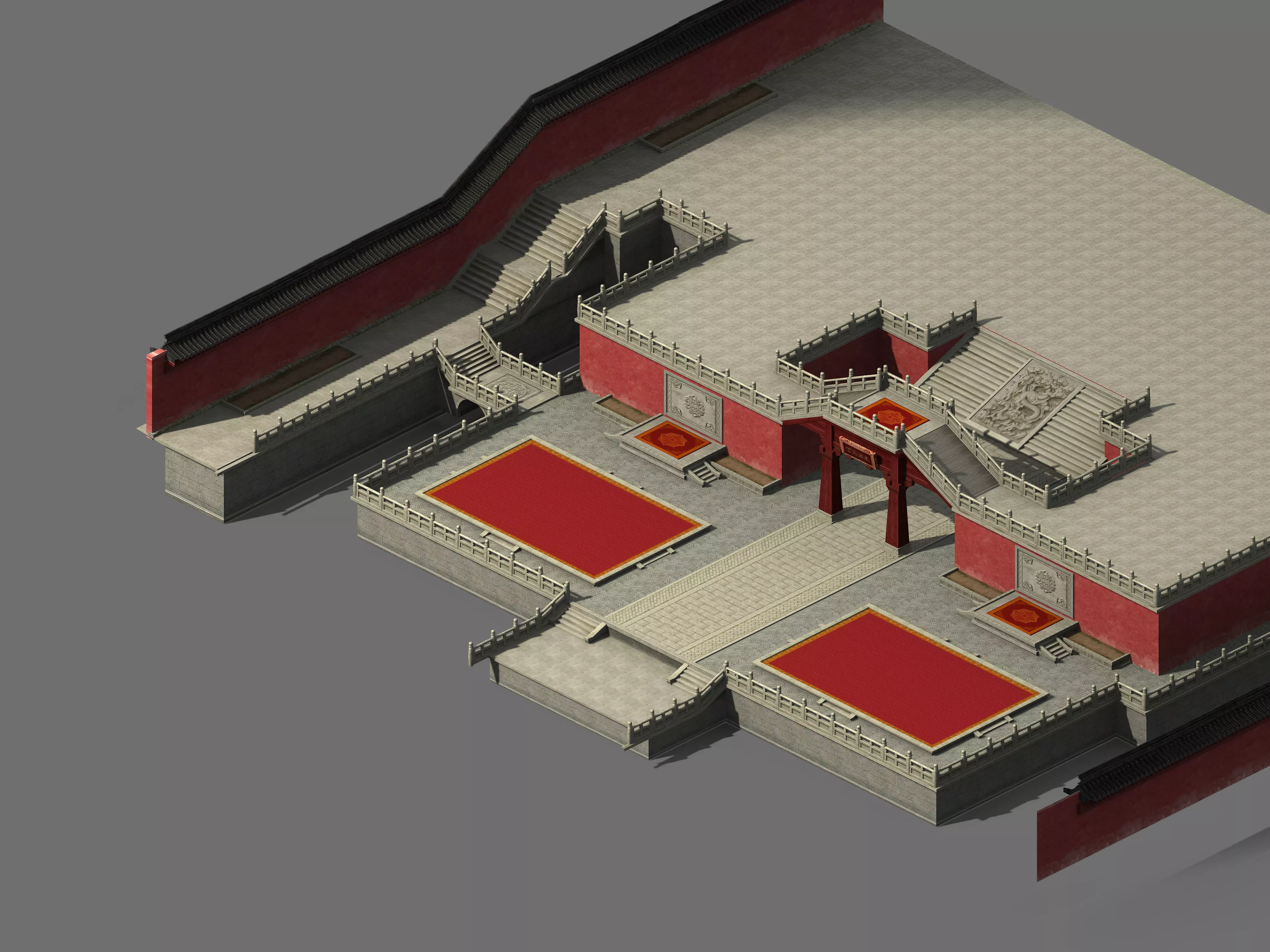 Ming Dynasty-Guozijian-Surface 12 3D model_0