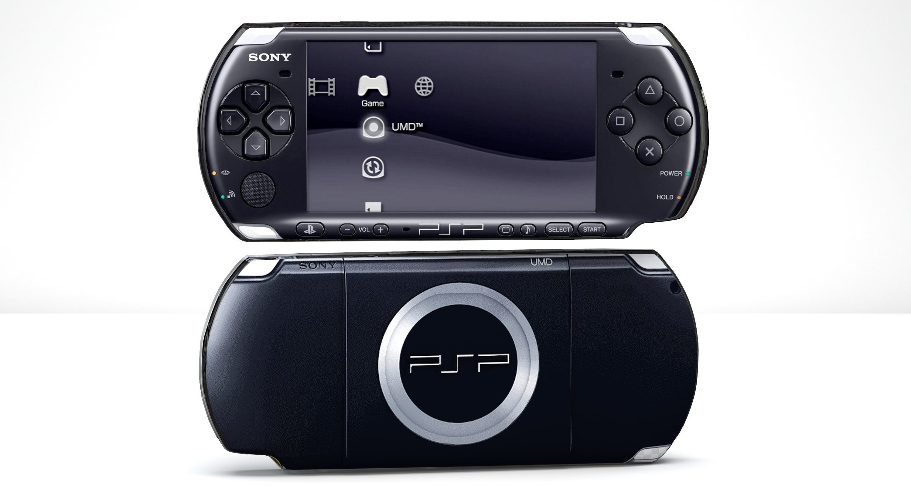 Sony PSP 3000 3D model_2