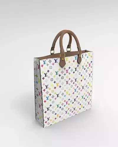 Lv Tote bag colors Lowpoly